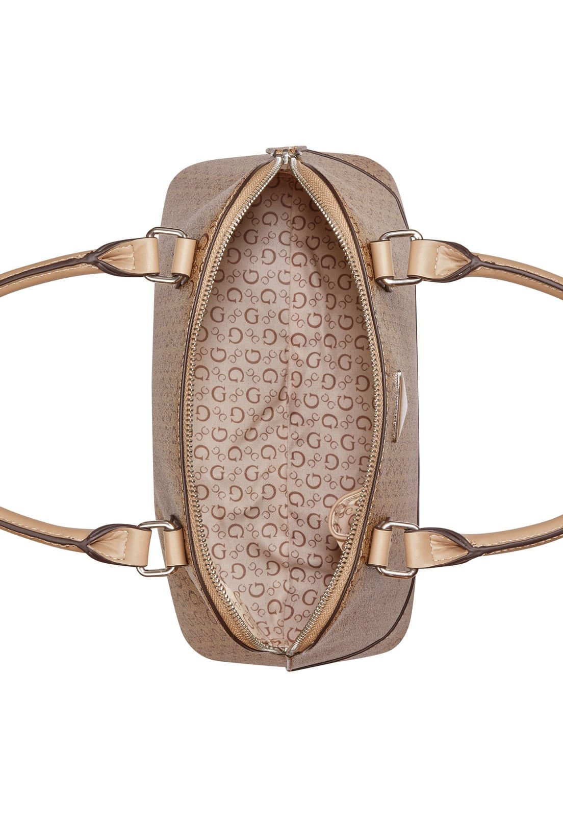 Bolsa Jenai Dome Satchel Caramelo Bege 4