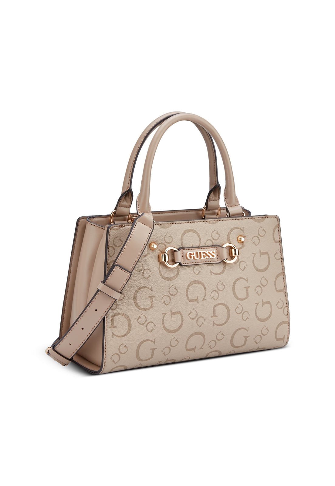 Bolsa Lacy Satchel Bege Bege 2