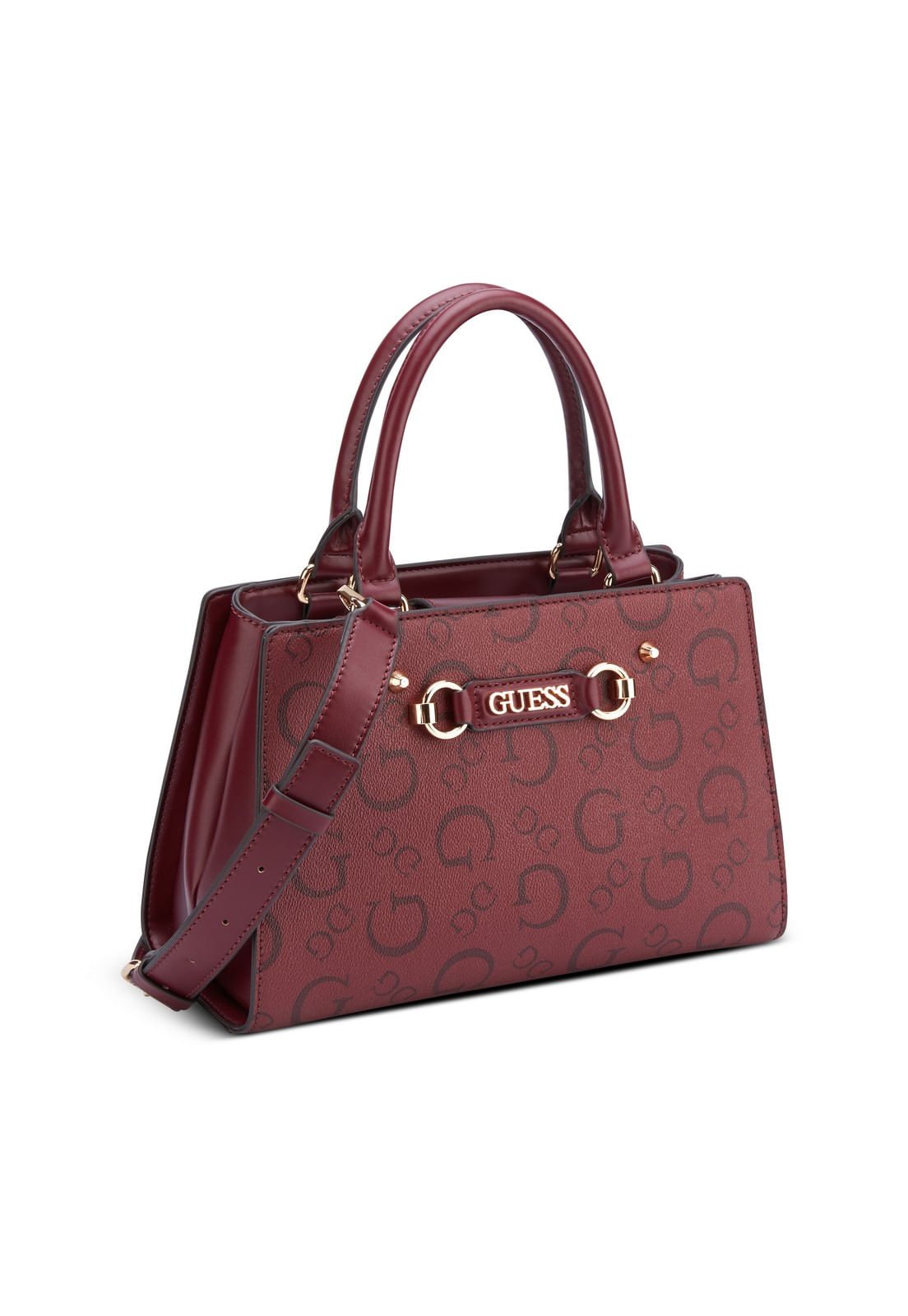 Bolsa Lacy Satchel Vinho Vinho 2