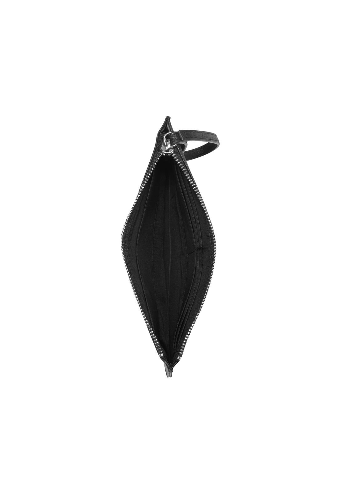 Carteira Viviette Slg Wristlet Preto Preto 4