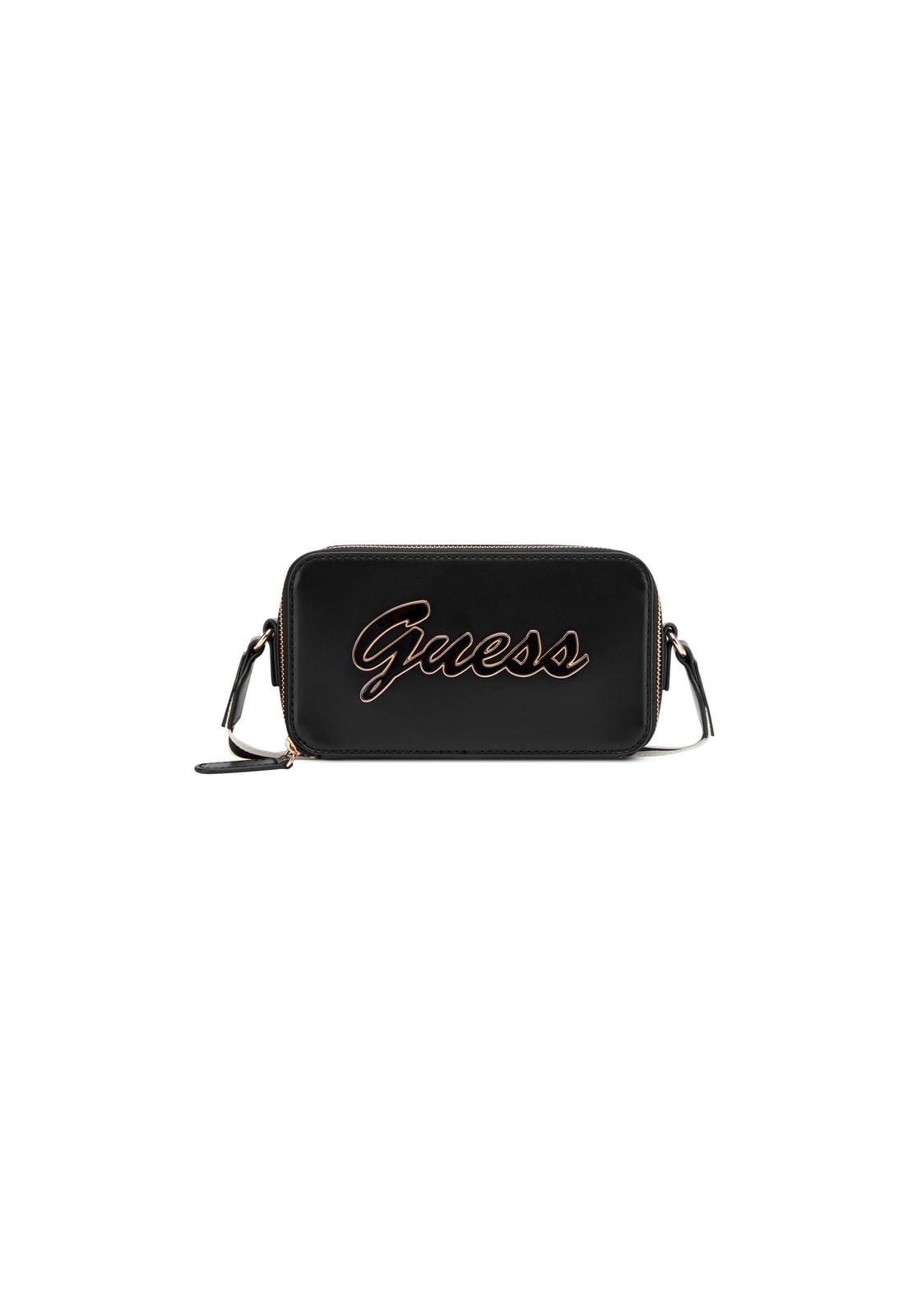 Bolsa Mini Carrara Crossbody Top Zip Preto