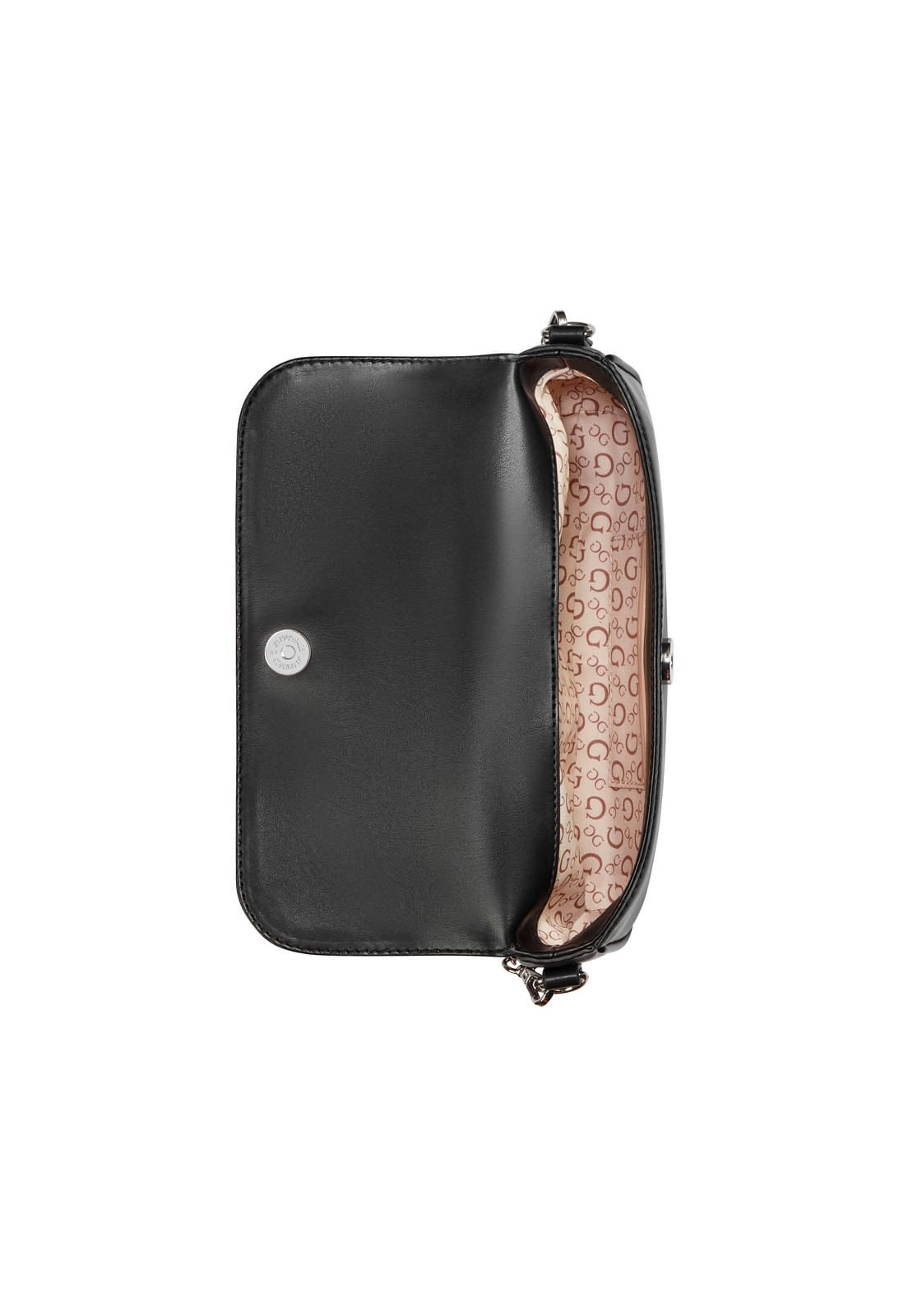 Bolsa Daisee Flap Crossbody Preto Preto 4