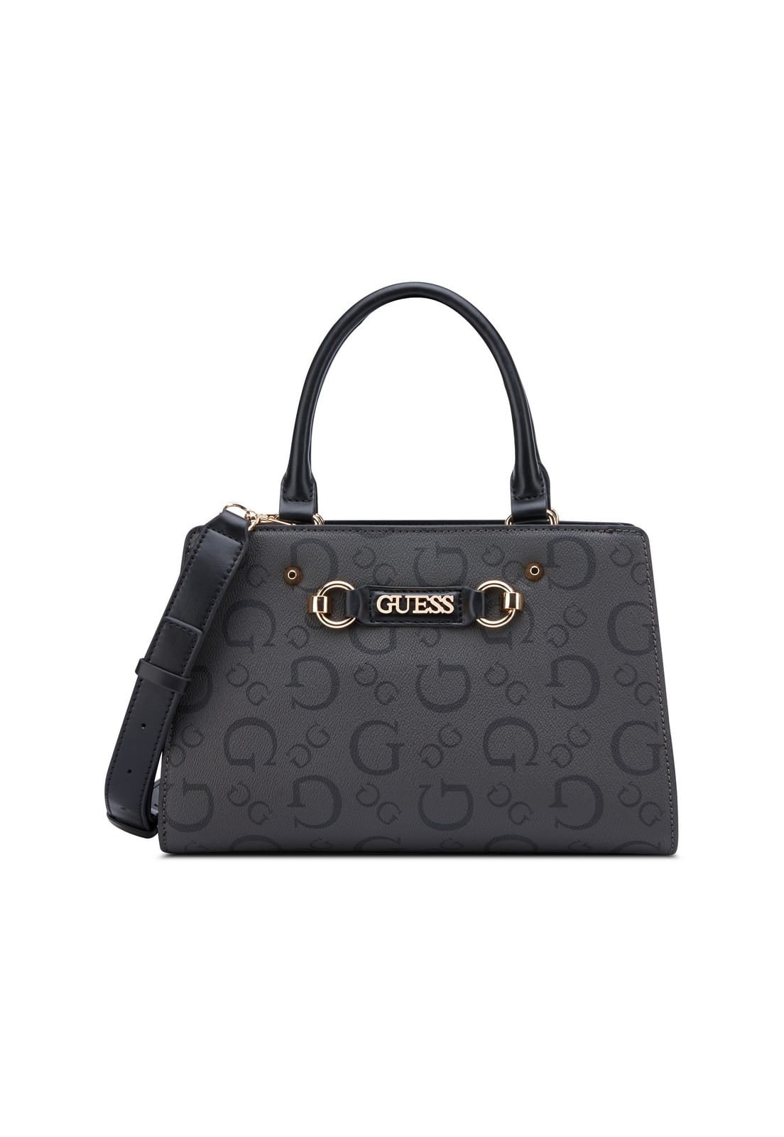 Bolsa Lacy Satchel Cinza Escuro