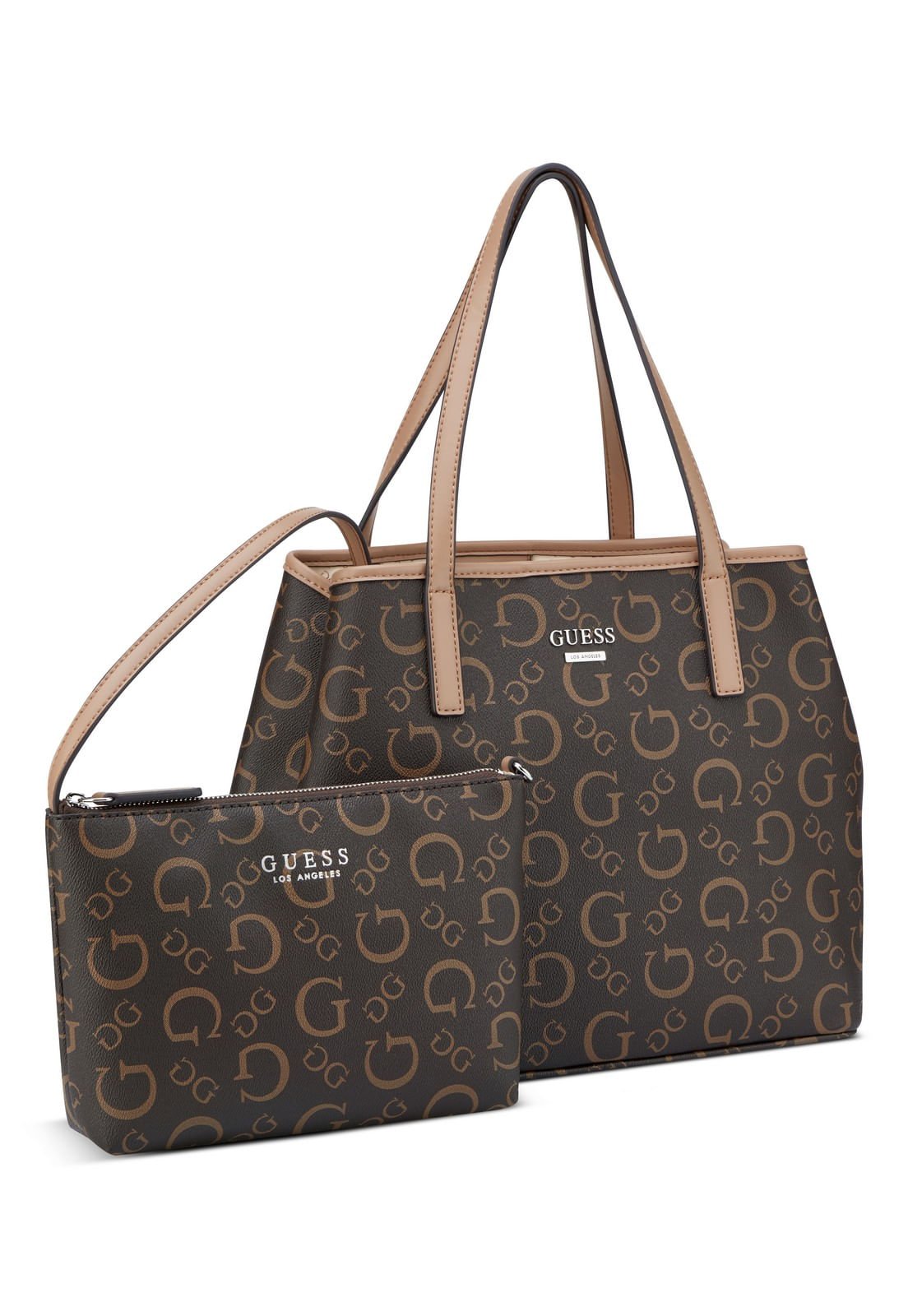 Bolsa Portini Trap Tote Bege Marrom 2