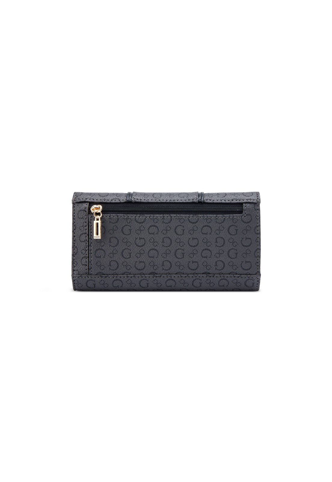 Carteira Emberly Slg Slim Clutch Cinza Escuro Cinza Escuro 3