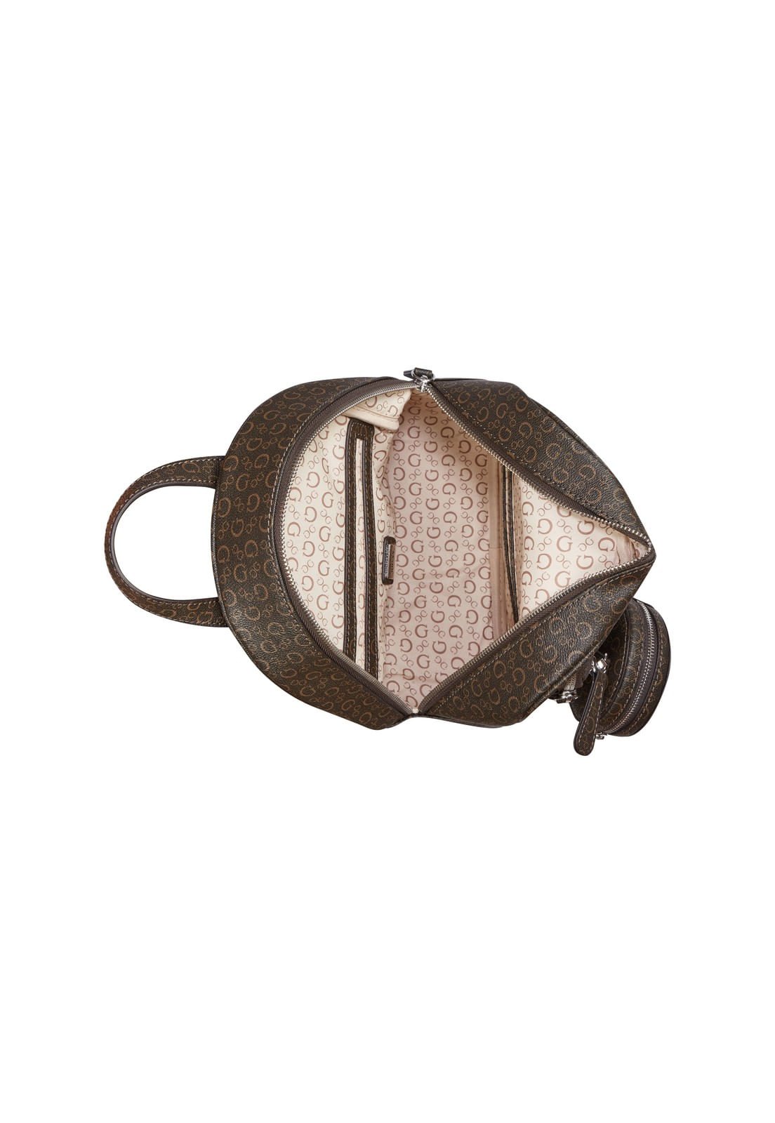 Mochila Solena Backpack Bege Marrom 4