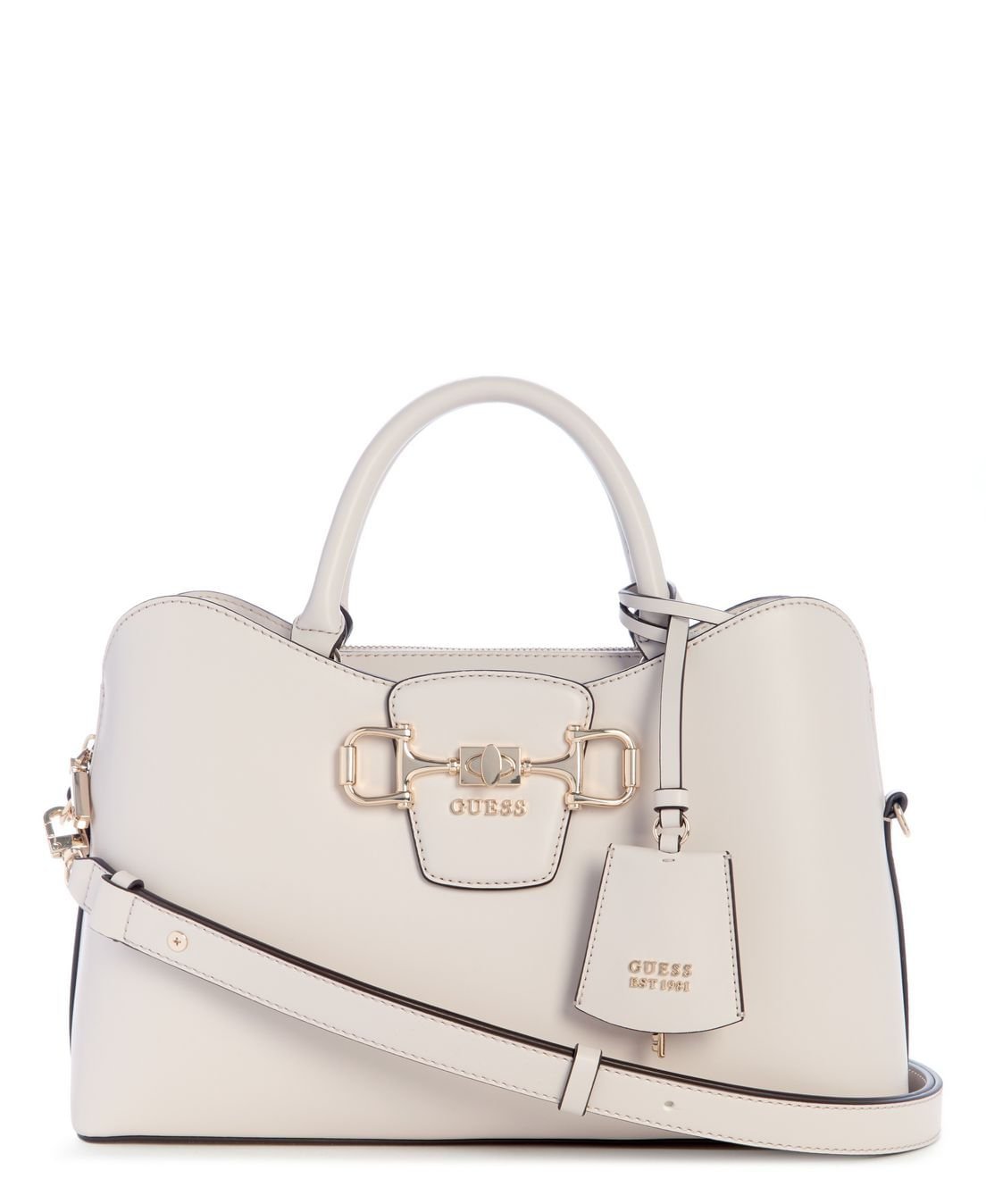 Bolsa Janie Girlfriend Satchel Cinza