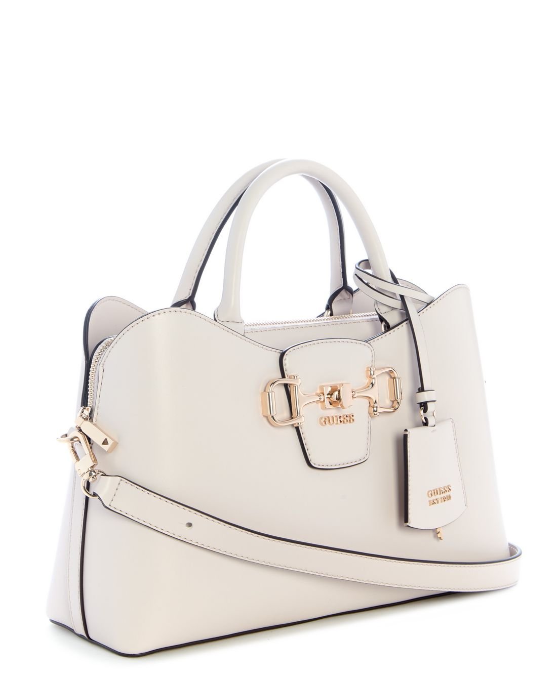 Bolsa Janie Girlfriend Satchel Cinza Cinza 2