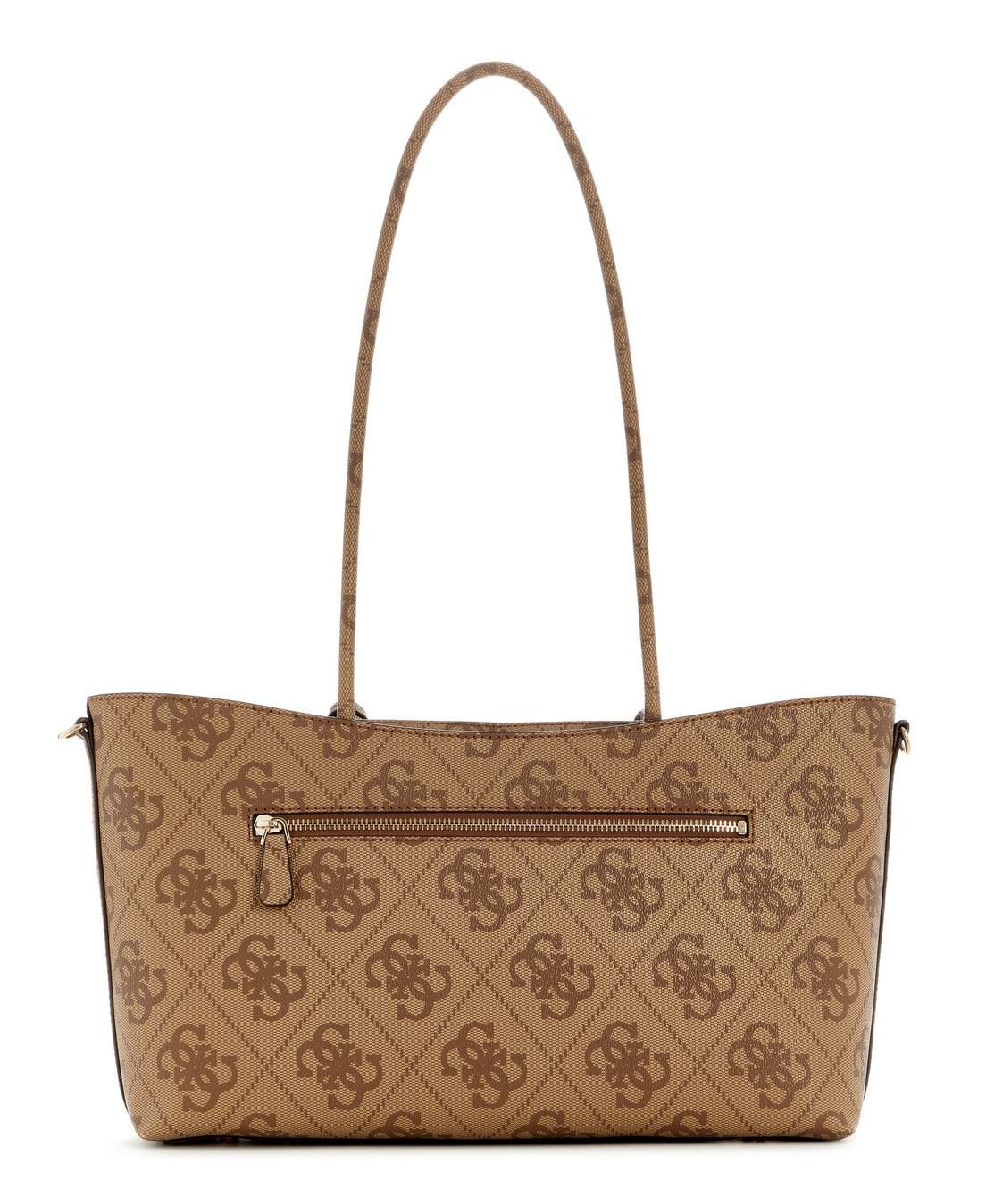 Bolsa Janie Logo Girlfriend Carryall Bege Bege 3