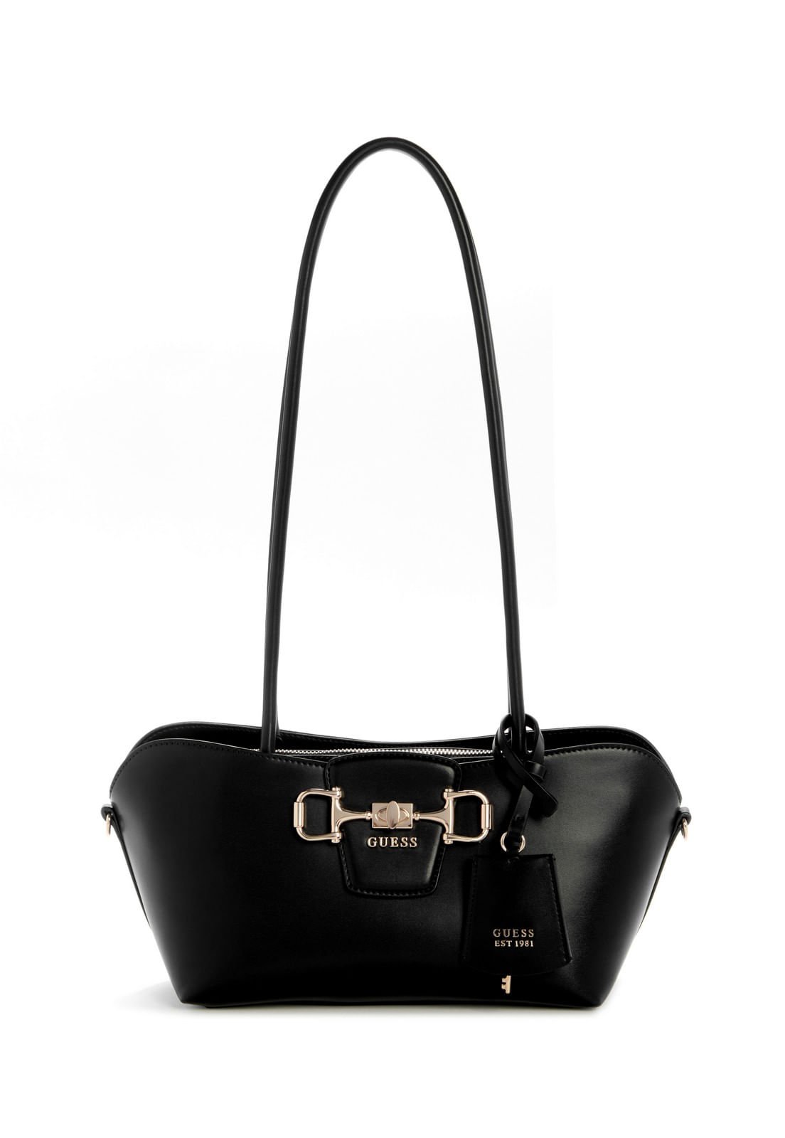 Bolsa Janie Shoulder Satchel Preto