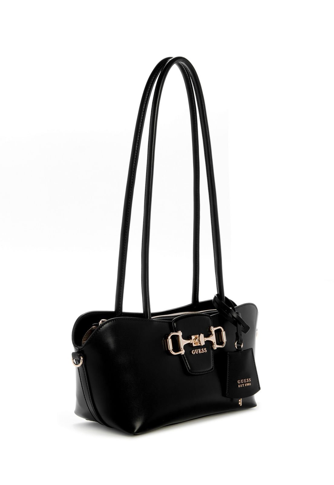 Bolsa Janie Shoulder Satchel Preto Preto 2
