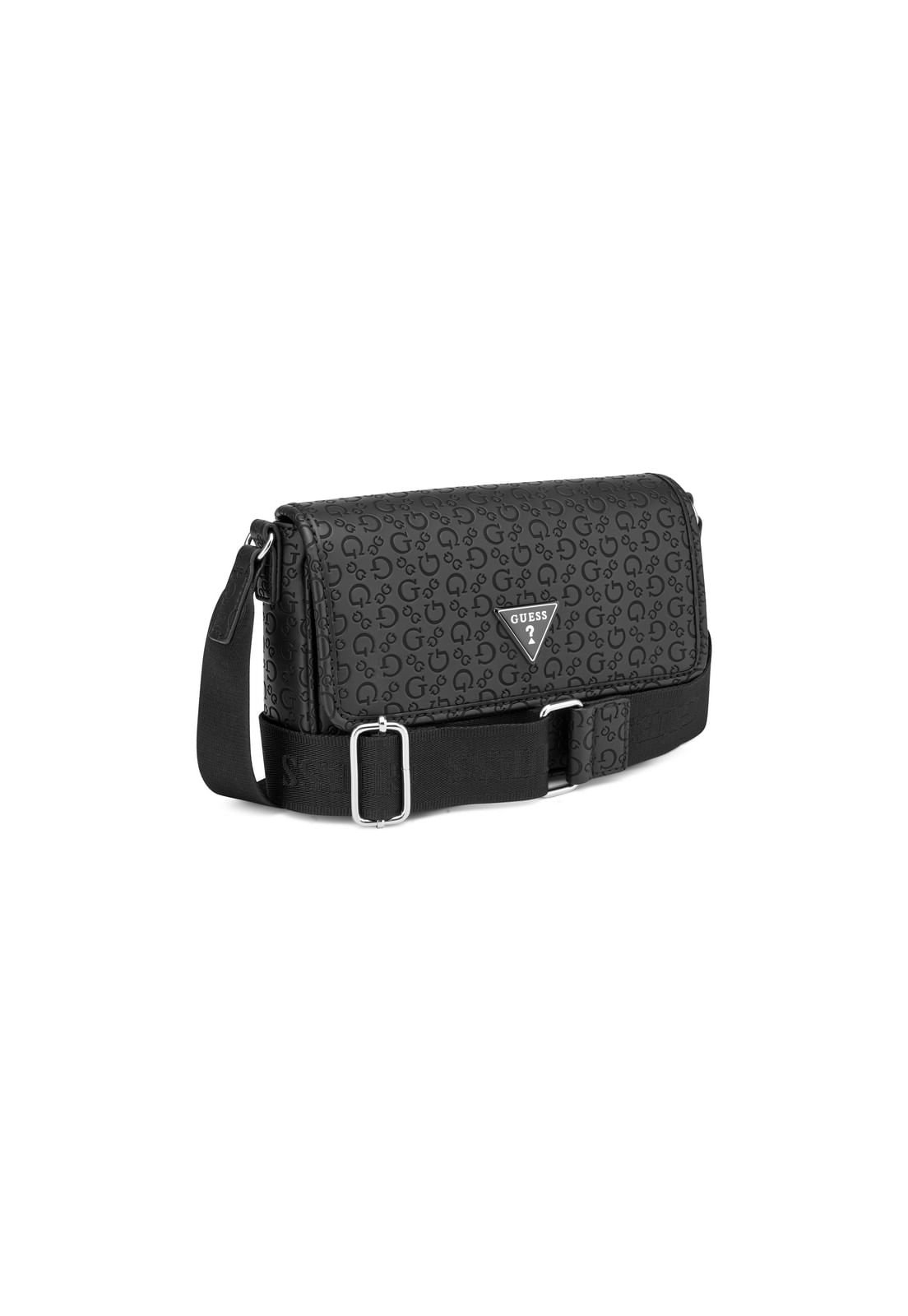 Bolsa Viviette Mini Crossbody Flap Preto Preto 2