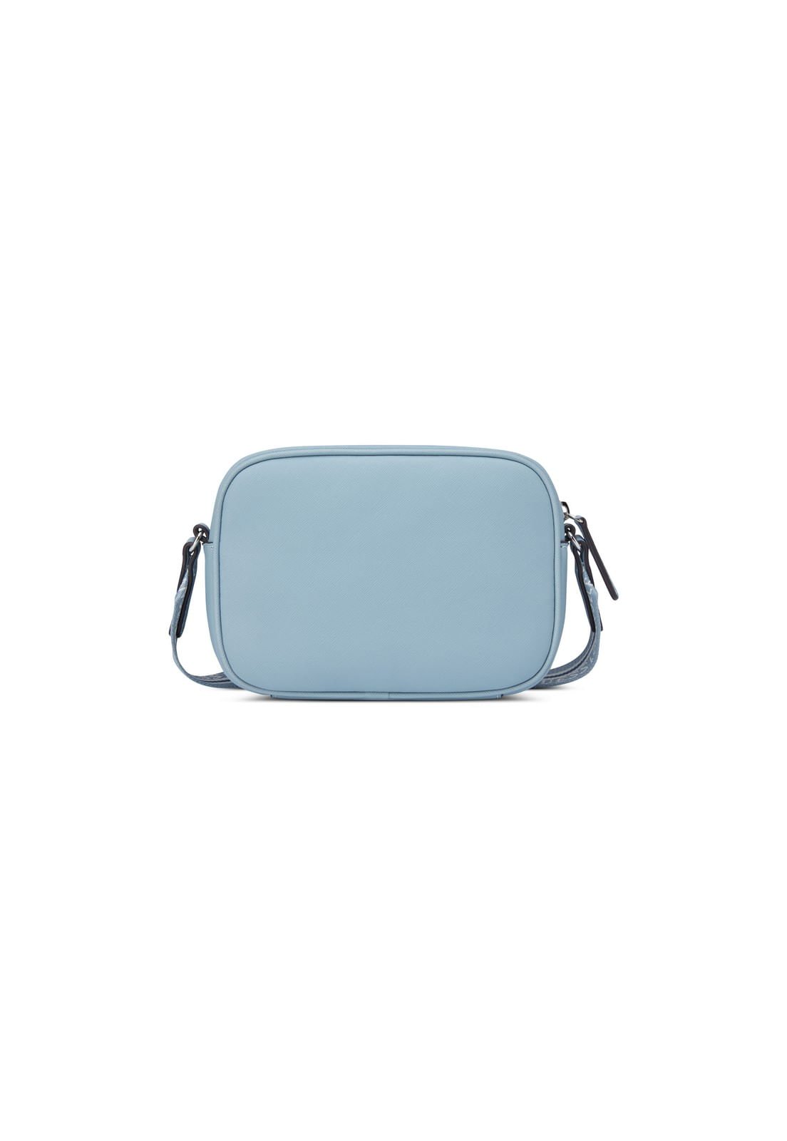 Bolsa Joella Mini Double Zip Transversal Azul Claro Azul 3