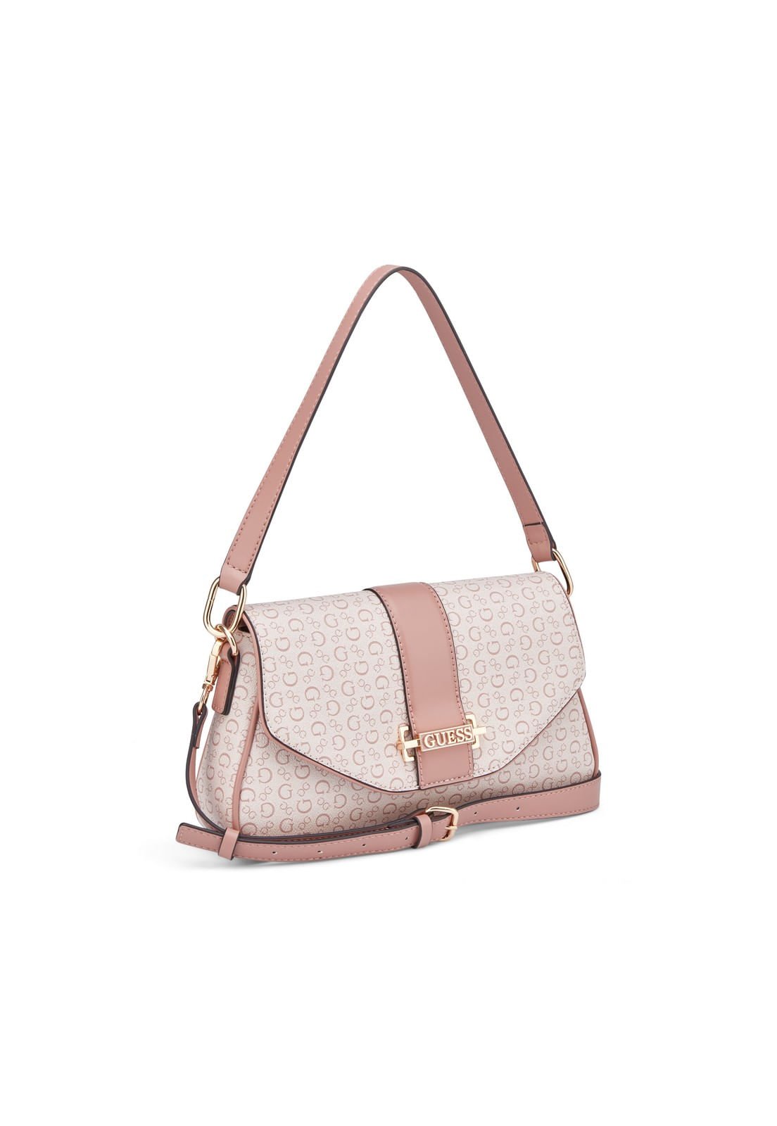 Bolsa Erika Flap Crossbody Rosa Claro Rosa Claro 2