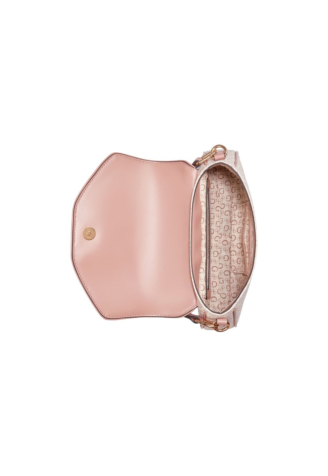 Bolsa Erika Flap Crossbody Rosa Claro Rosa Claro 4