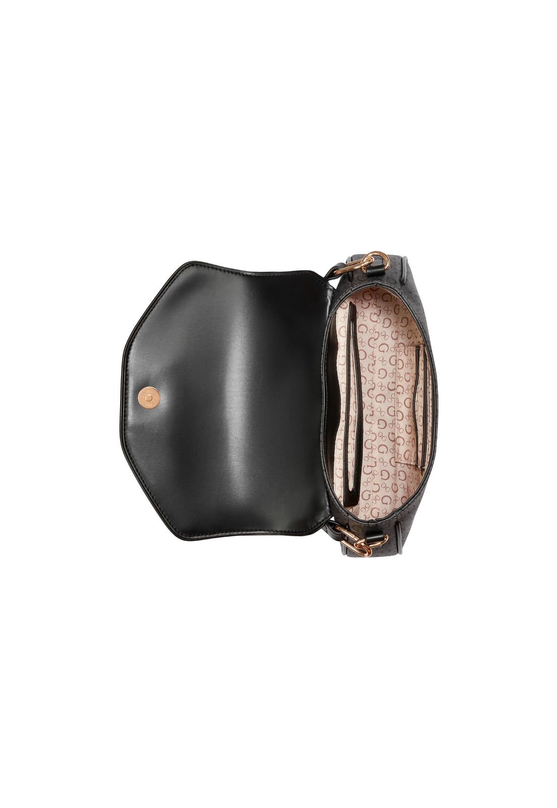 Bolsa Erika Flap Crossbody Cinza Escuro Cinza Escuro 4