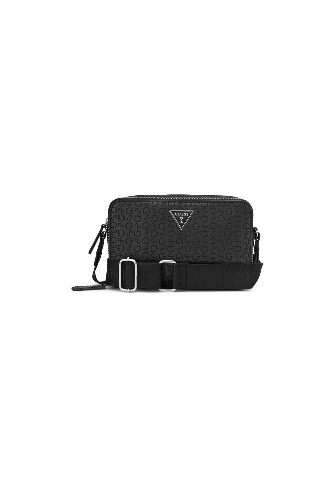 Bolsa Viviette Mini Zip Crossbody Preto