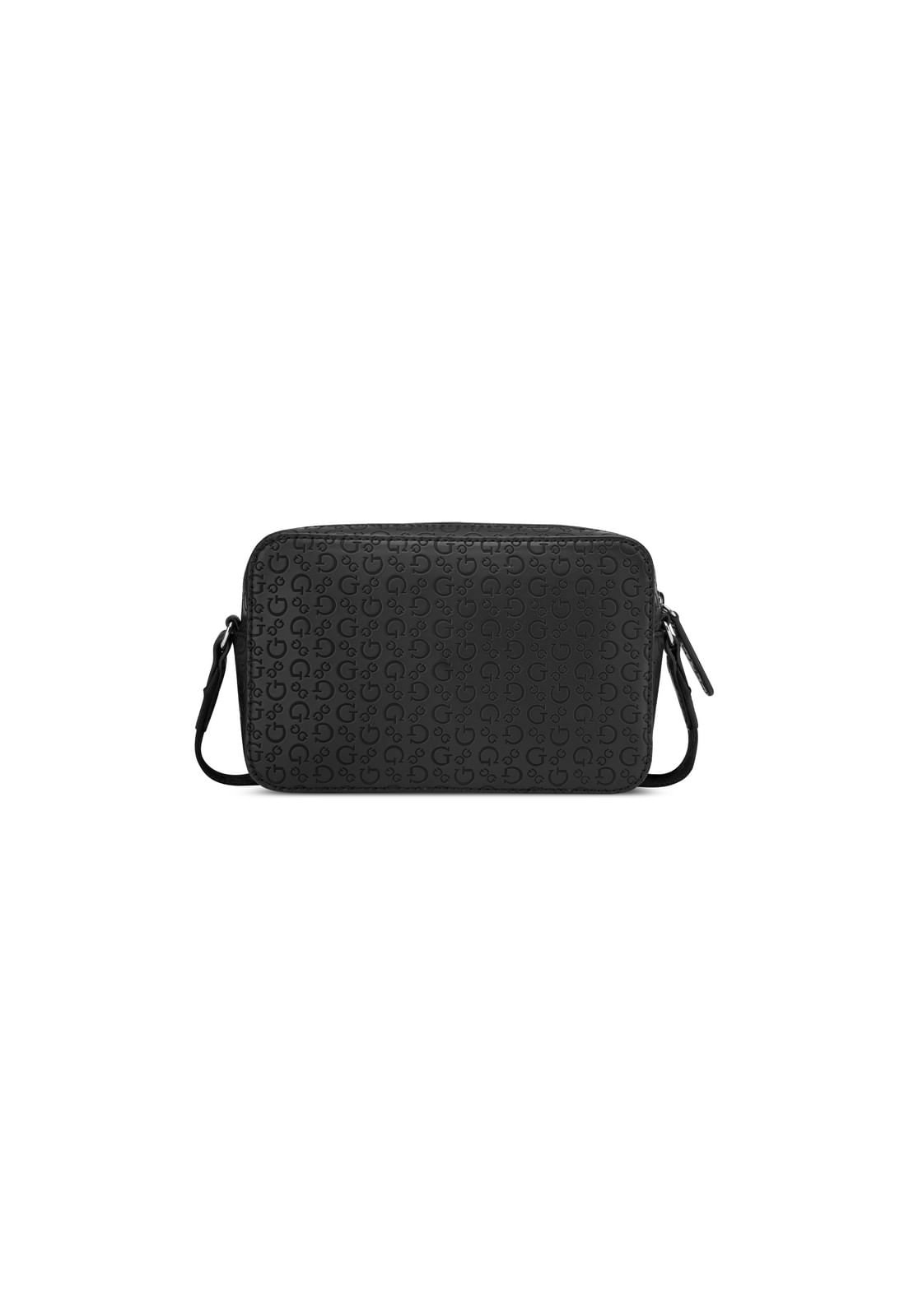 Bolsa Viviette Mini Zip Crossbody Preto Preto 3