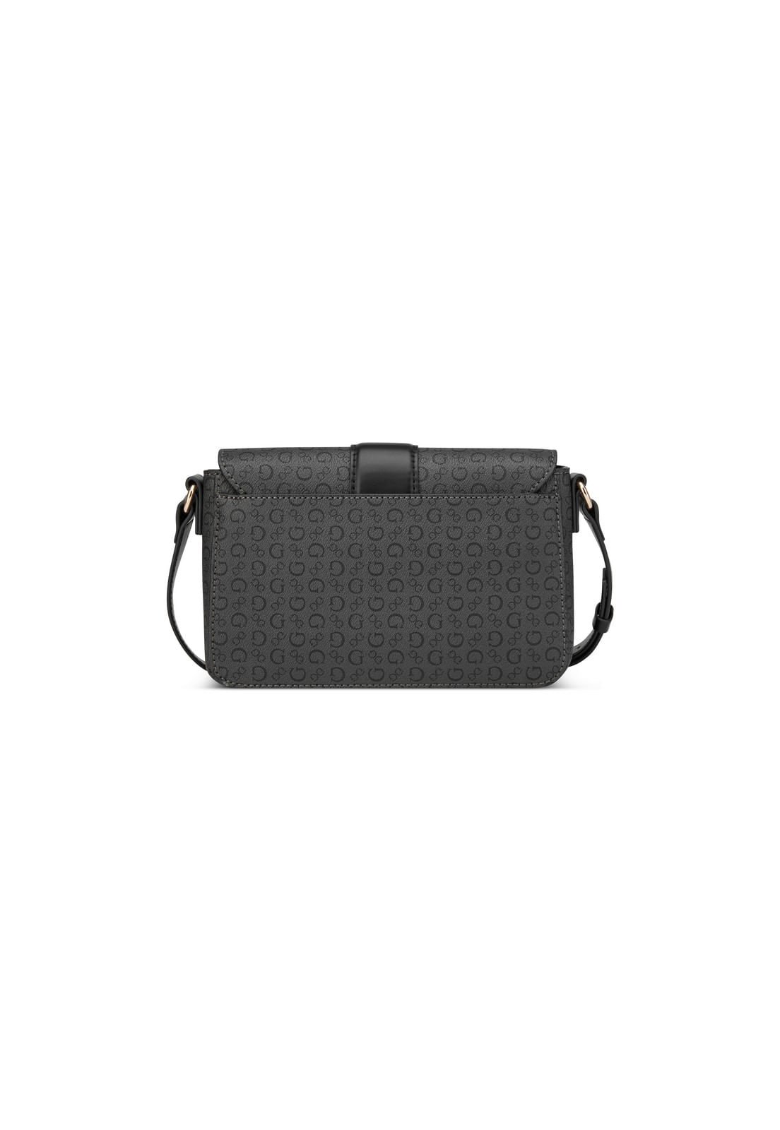 Bolsa Isabella Flap Crossbody Cinza Escuro Cinza Escuro 3