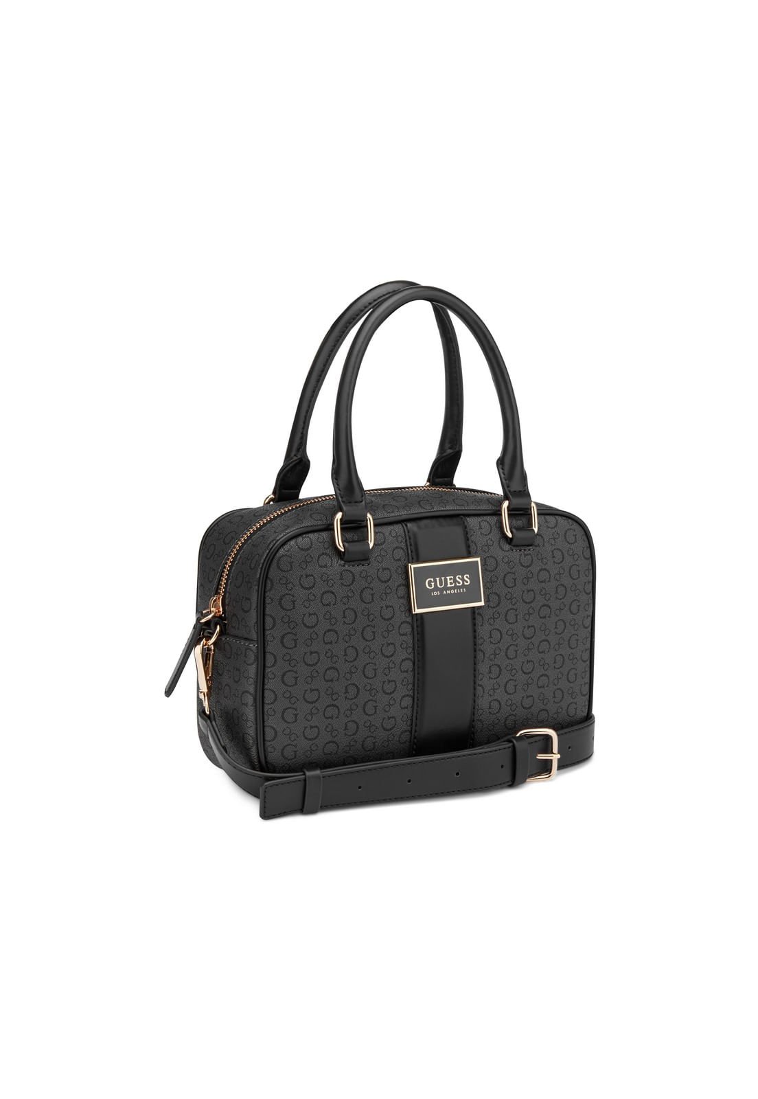 Bolsa Isabella Box Satchel Cinza Escuro Cinza Escuro 2