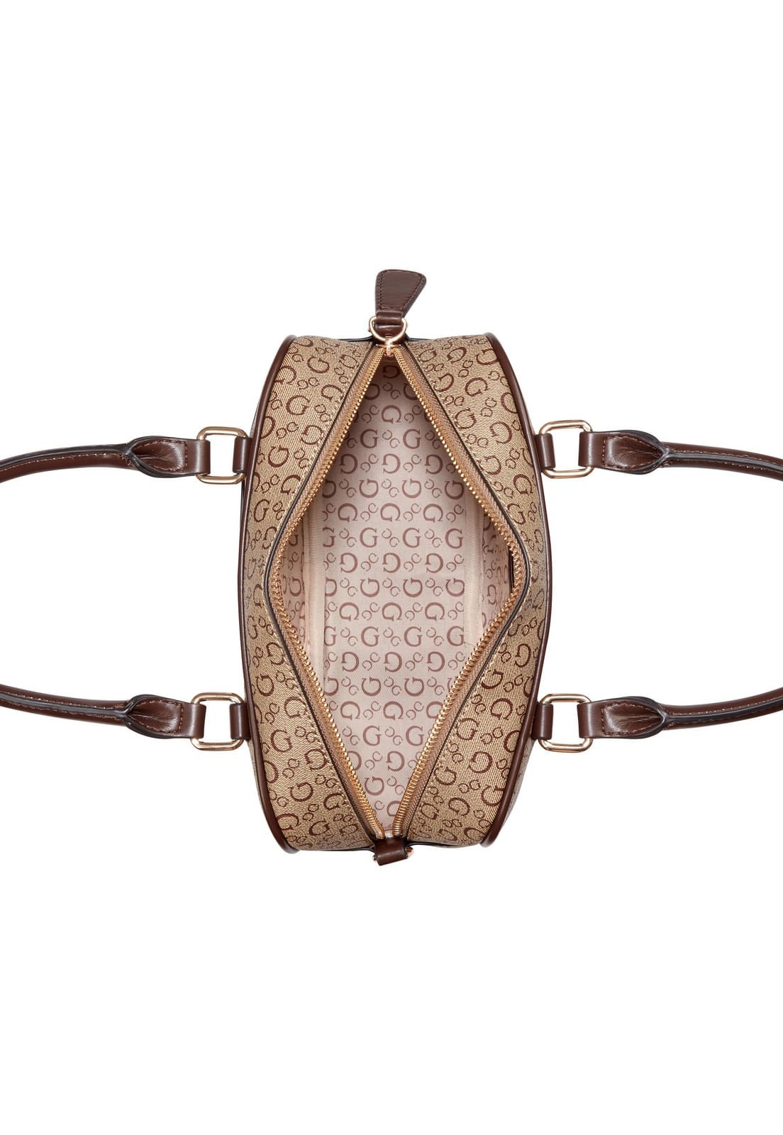 Bolsa Isabella Box Satchel Caramelo Caramelo 4