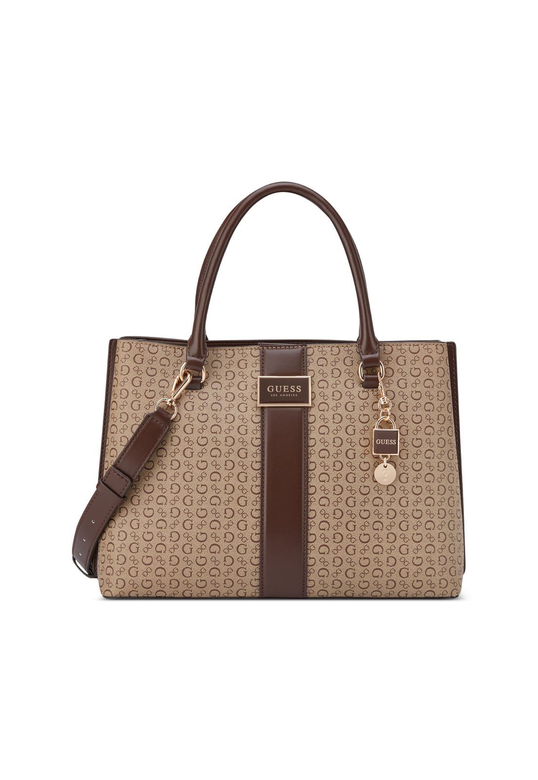 Bolsa Isabella Satchel Caramelo