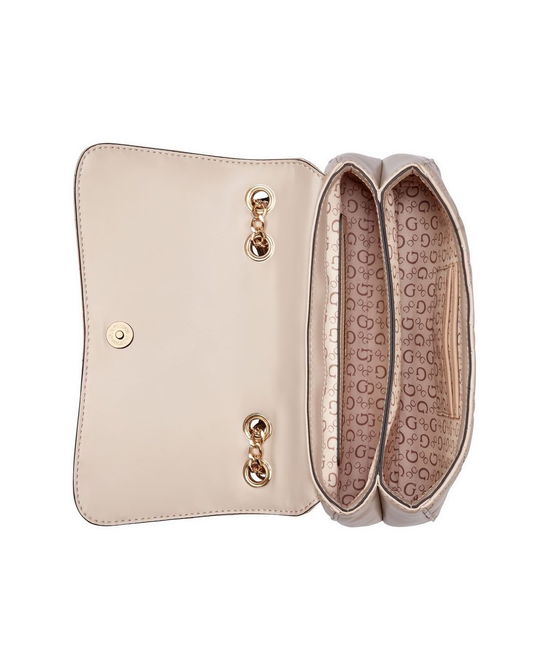 Bolsa Ramona Convertble Crosbdy Flap Bege Marrom 4