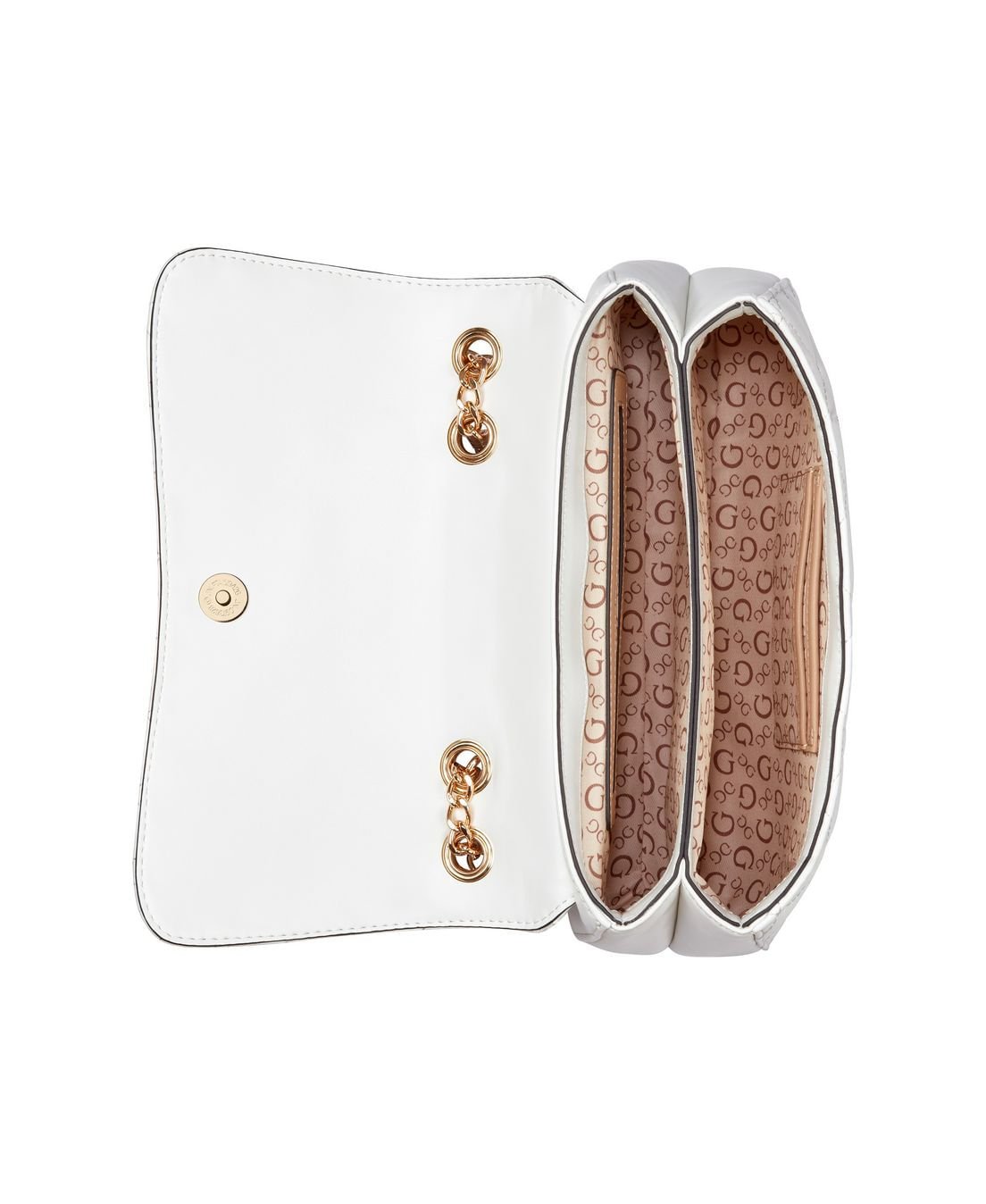 Bolsa Ramona Convertble Crosbdy Flap Branco Branco 4