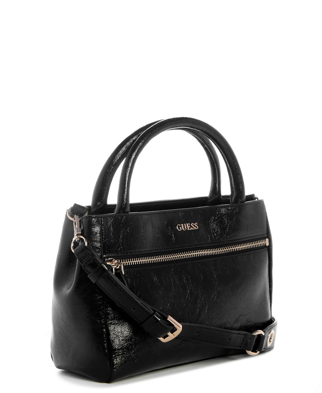 Bolsa Justine Mini Satchel Preto Preto 3