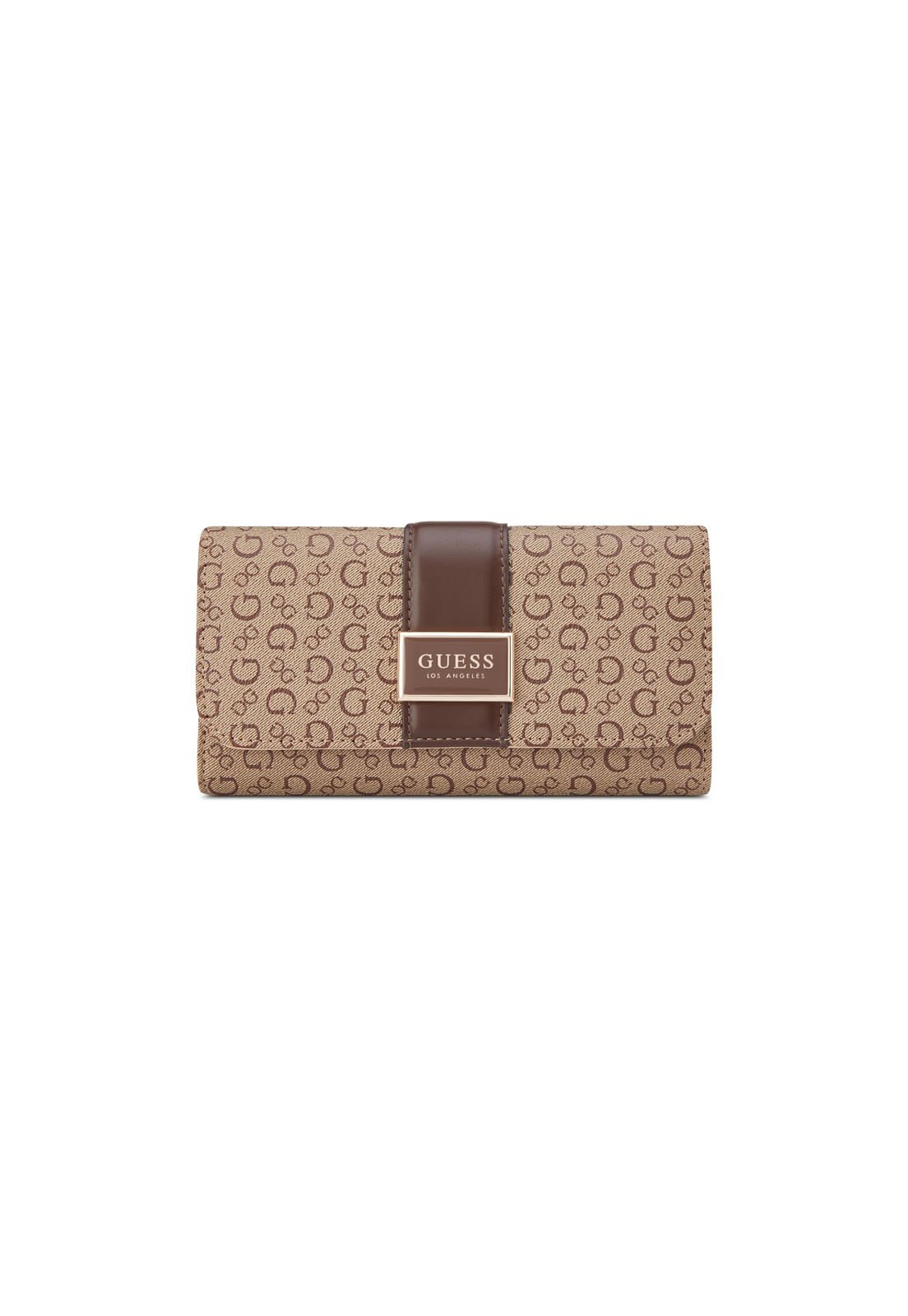 Carteira Isabella Slg Slim Clutch Caramelo