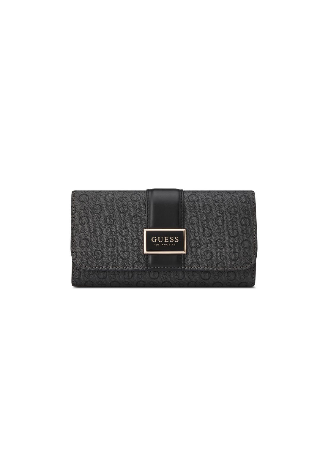 Carteira Isabella Slg Slim Clutch Cinza Escuro