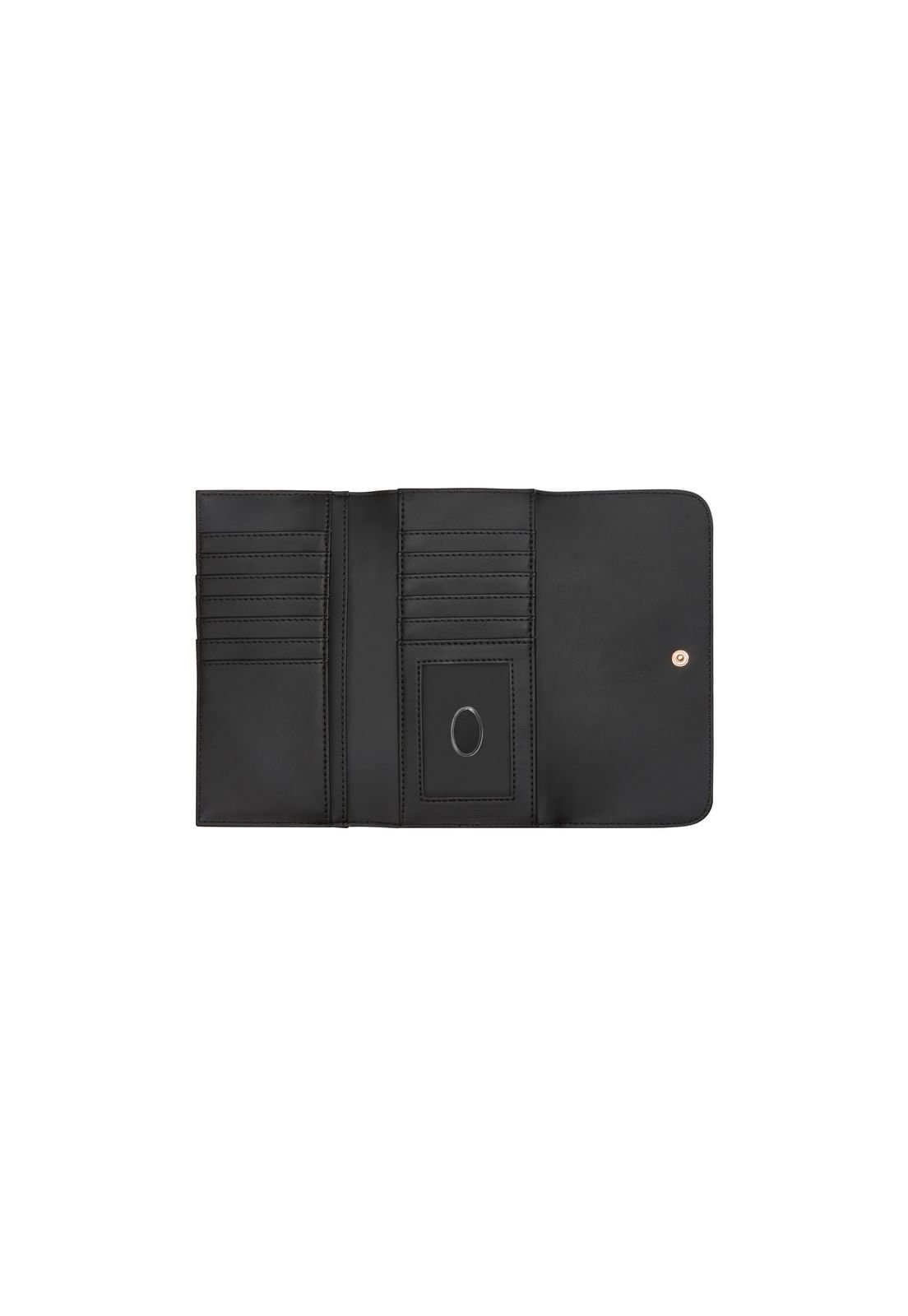 Carteira Isabella Slg Slim Clutch Cinza Escuro Cinza Escuro 4