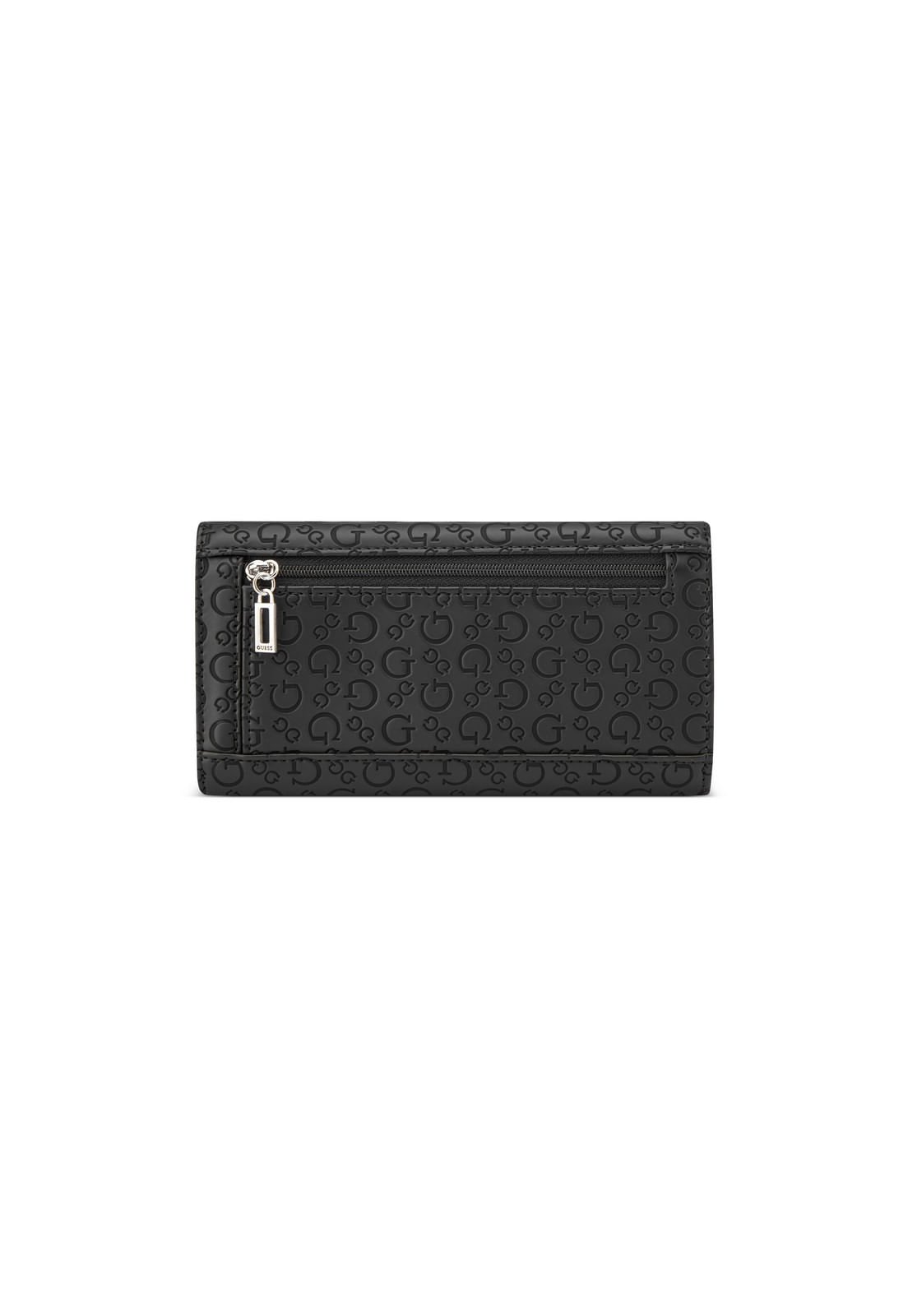 Carteira Viviette Slg Slim Clutch Preto Preto 3