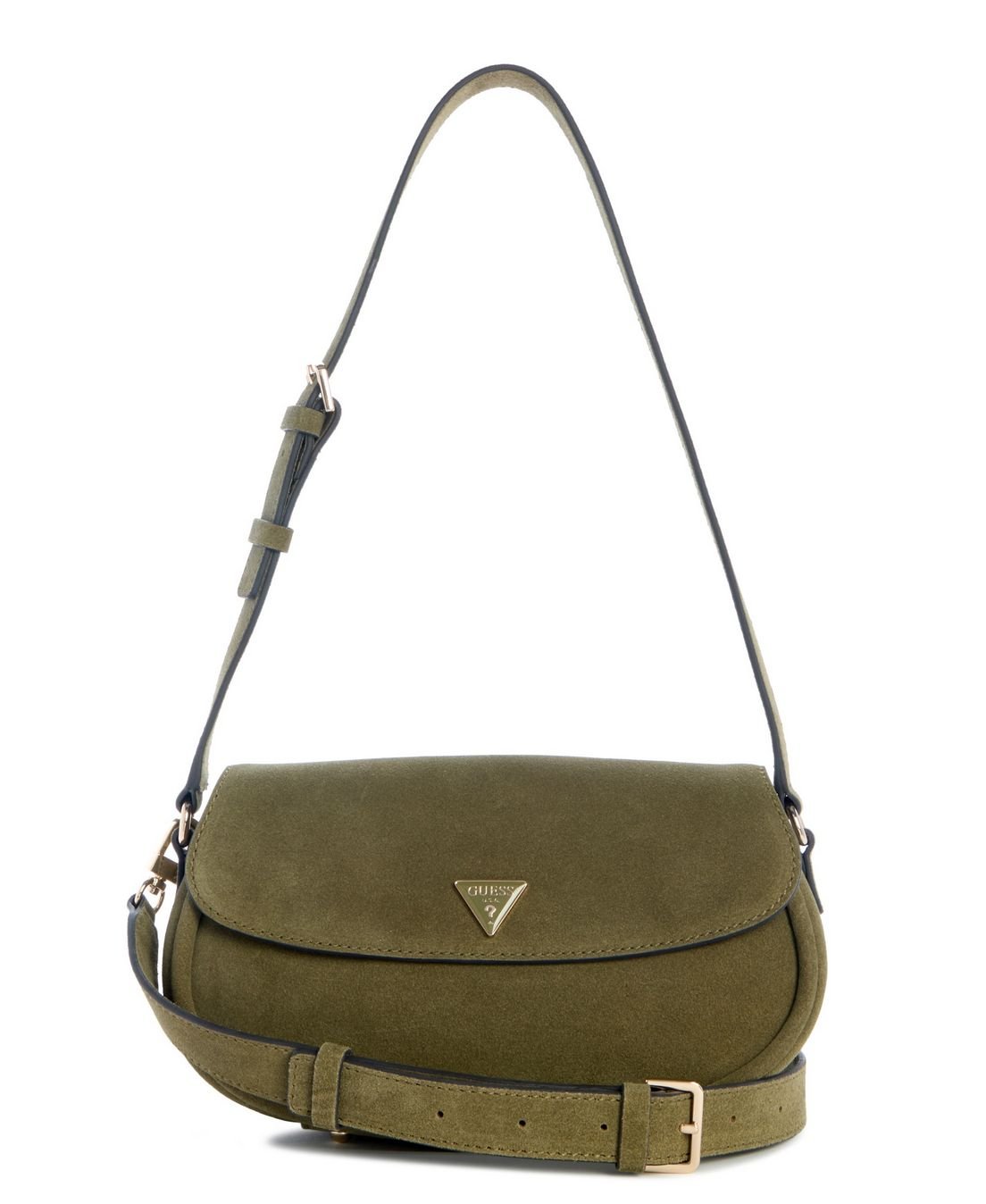 Bolsa Danya Flap Shoulder Verde Musgo