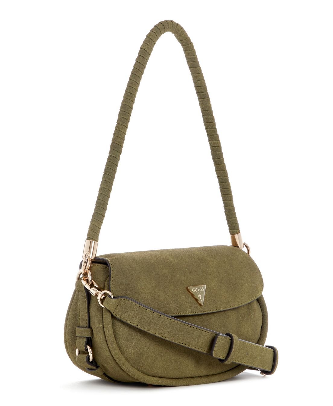 Bolsa Danya Flap Shoulder Verde Musgo Verde Musgo 2