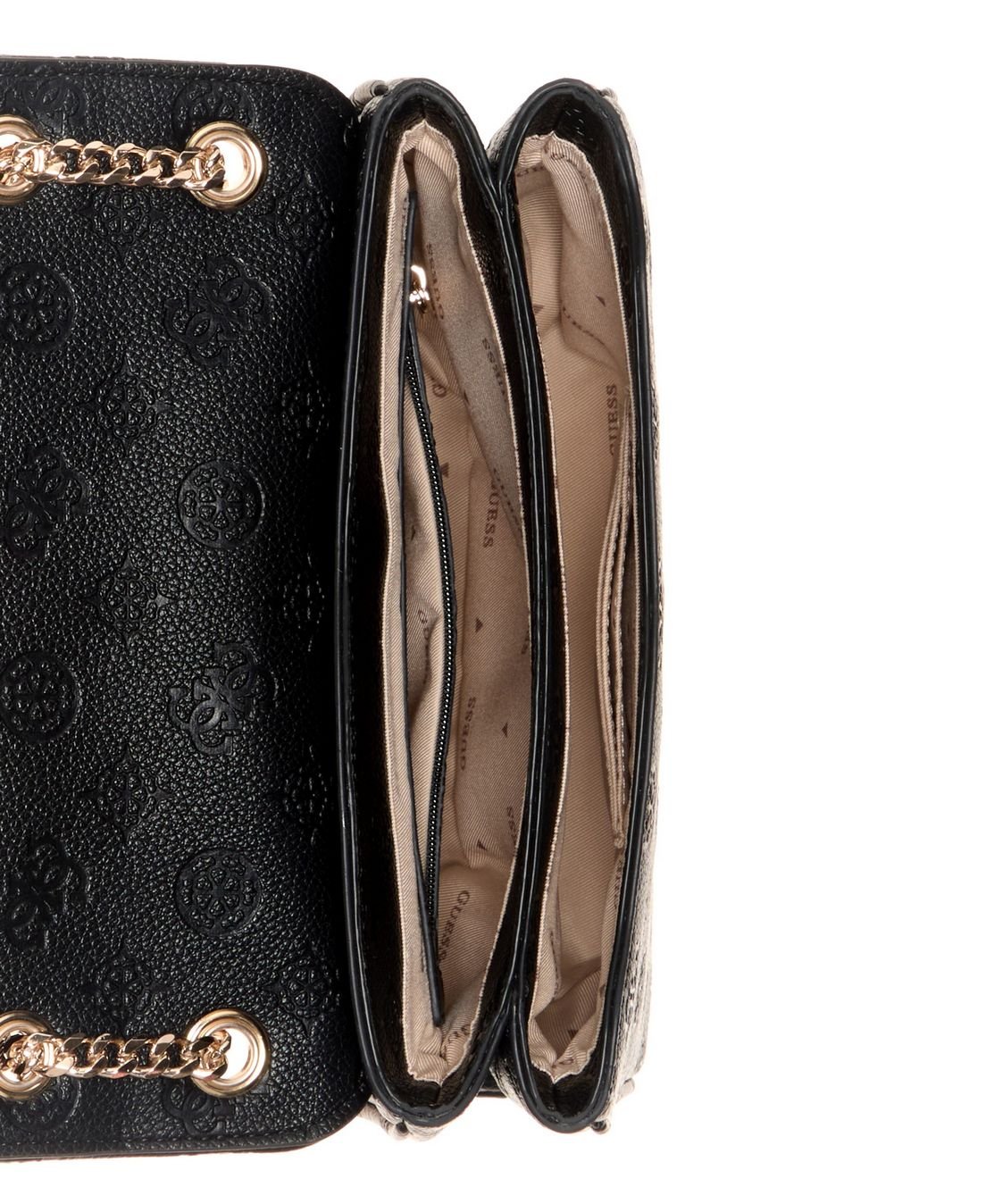 Bolsa Anise Convertible Xbody Flap Preto Preto 4