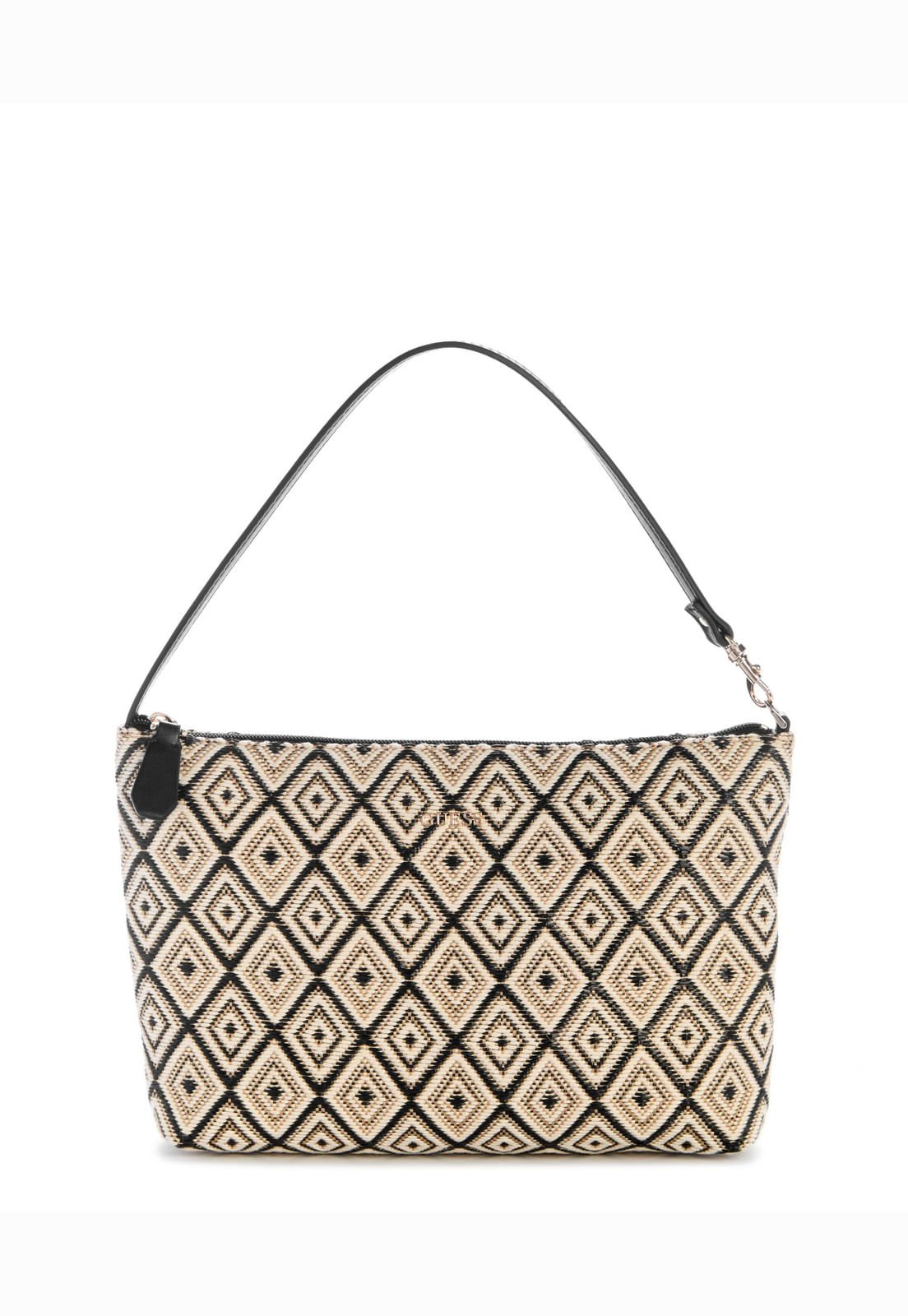 Bolsa Sophia Large 2 In 1 Tote Preto Bege 3