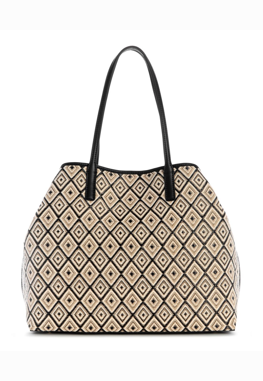 Bolsa Sophia Large 2 In 1 Tote Preto Bege 5