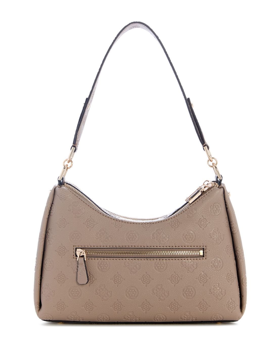 Bolsa Anise Double Zip Shoulder Bag Nude Nude 3