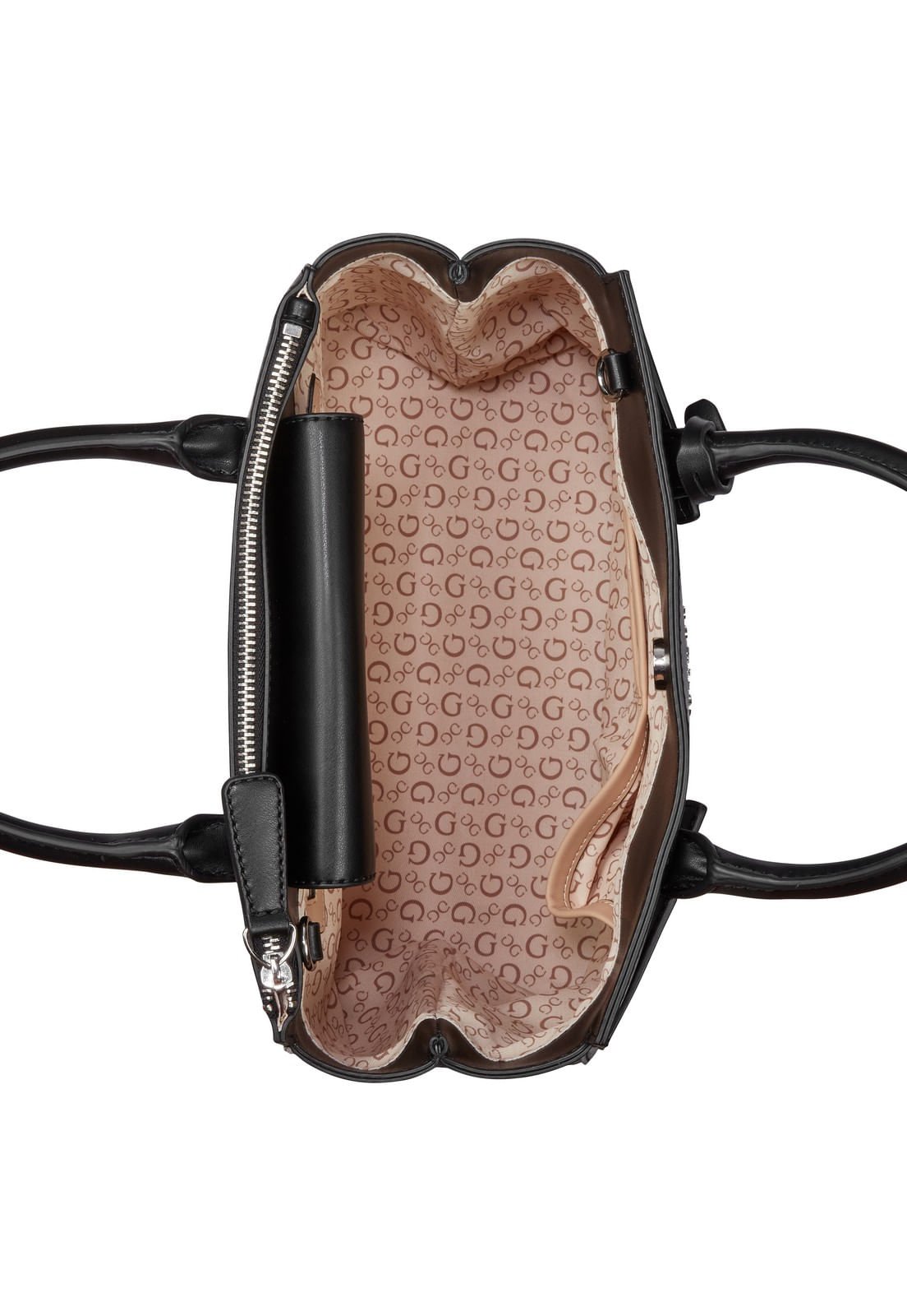 Bolsa Reena Satchel Preto Preto 4