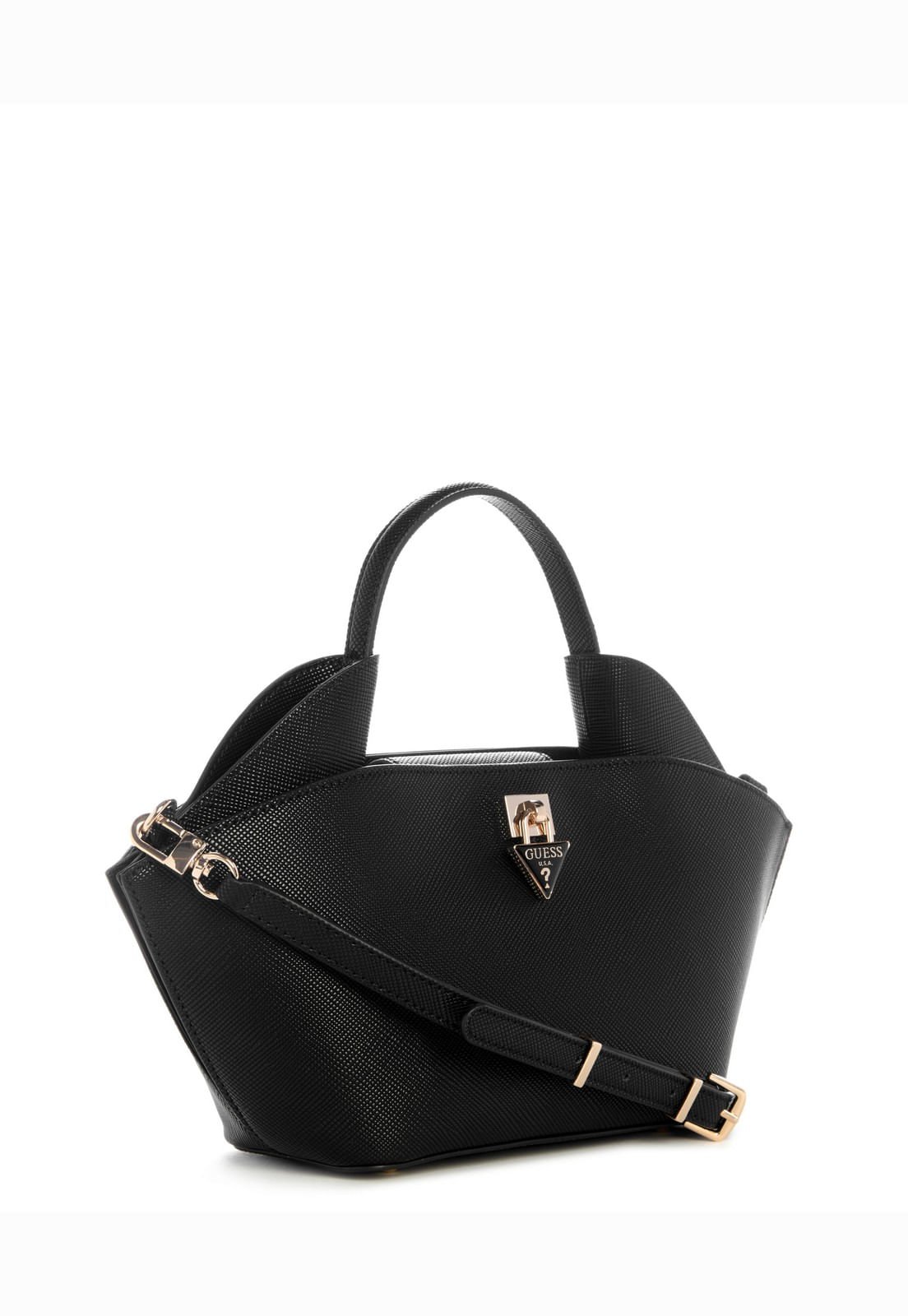 Bolsa Patsie Mini Tote Preto Preto 2