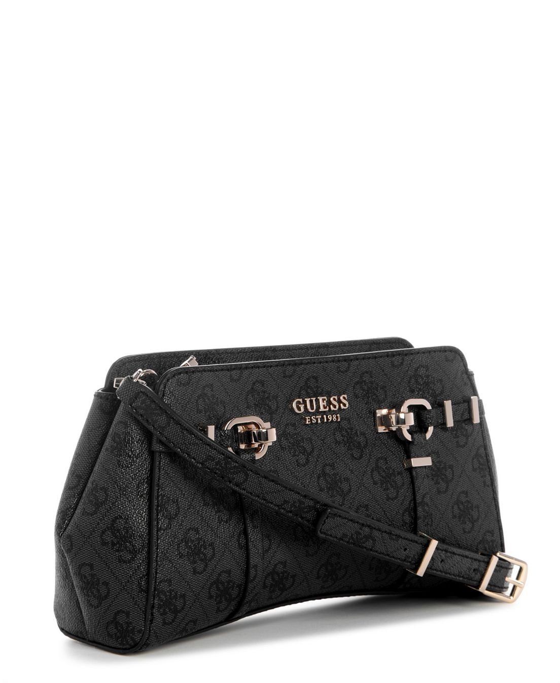 Bolsa Leona Logo Girlfriend Xbody Preto Preto 2