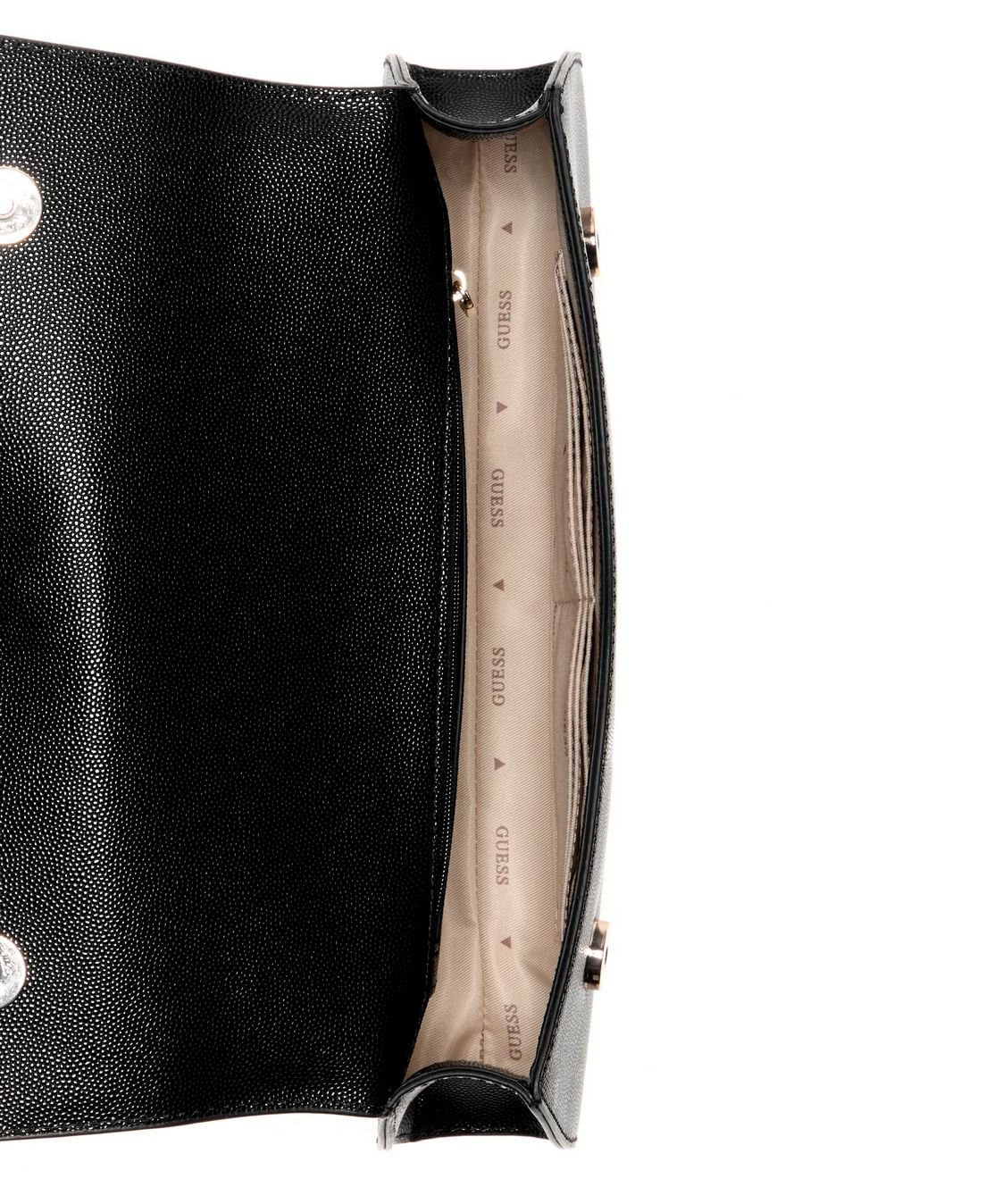 Bolsa Isobel Convertible Xbody Flap Preto Preto 4