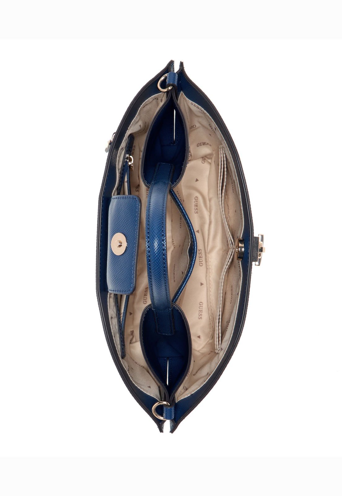 Bolsa Patsie Mini Tote Azul Marinho Azul Marinho 4