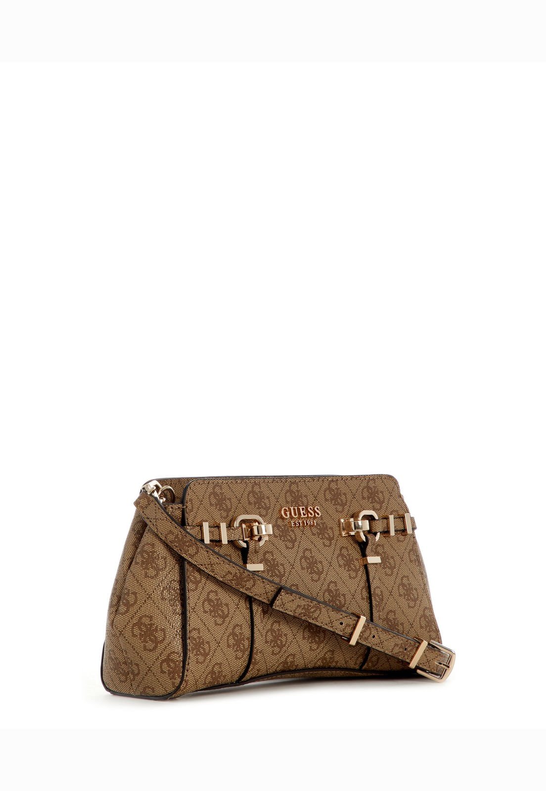 Bolsa Leona Logo Girlfriend Xbody Bege Bege 2