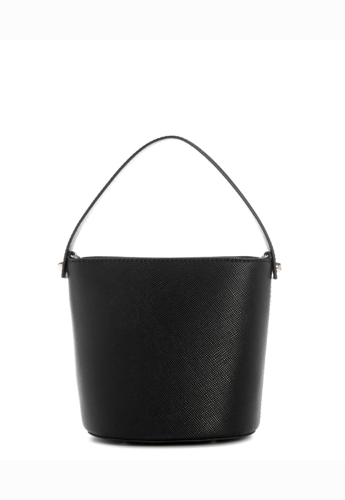 Bolsa Patsie Top Handle Bucket Preto Preto 3
