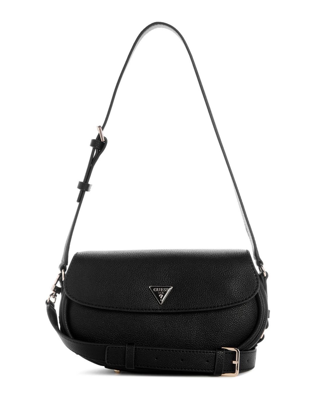 Bolsa Danya Flap Shoulder Preto