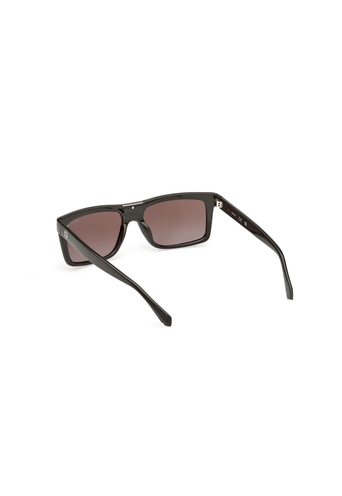 Óculos de Sol Retangular Acetato Verde Escuro Verde Escuro 3