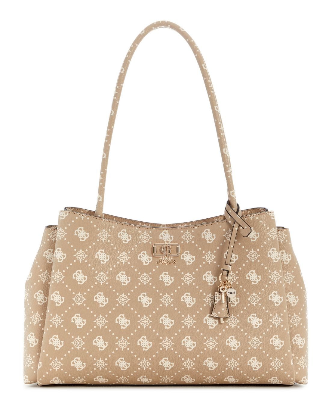 Bolsa Emelie Logo Girlfriend Carryall Bege