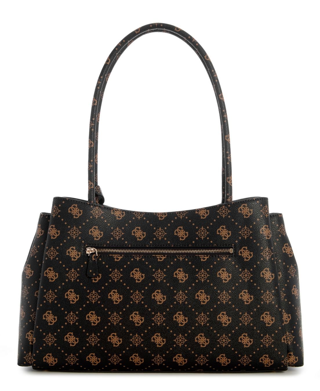 Bolsa Emelie Logo Girlfriend Carryall Marrom Marrom 3